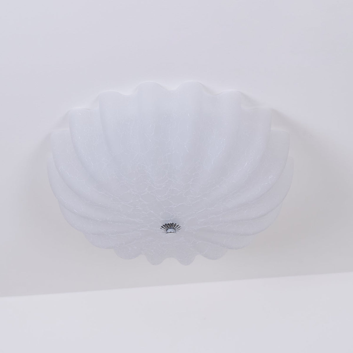 Urelis Deckenleuchte Murano-Geblasenes Glas Muschel-Form