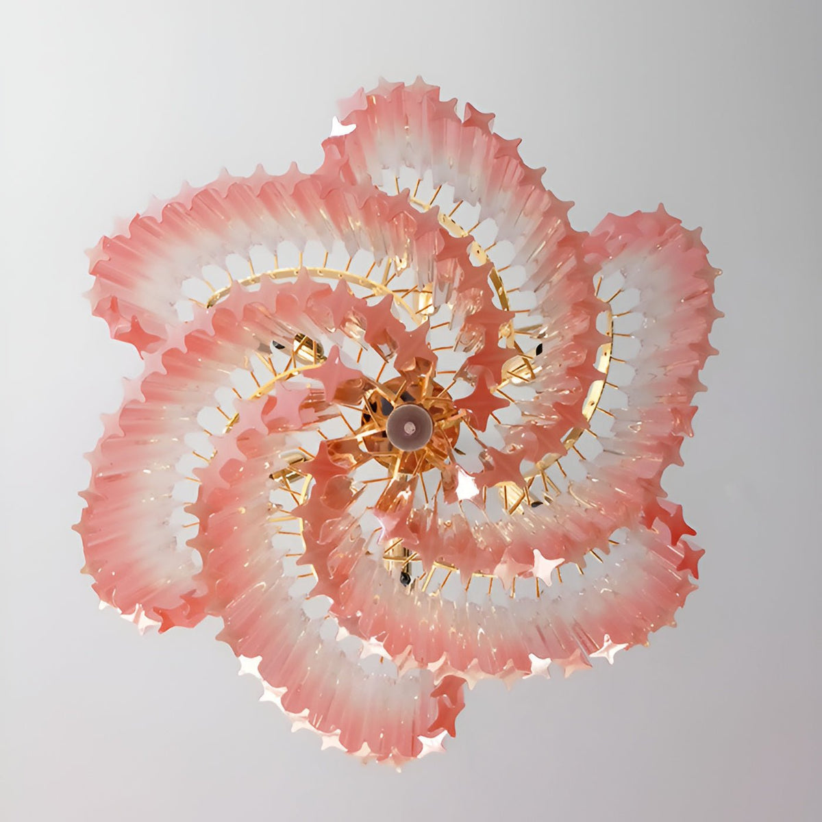 Evmararae Kronleuchter aus Gradient-Glas