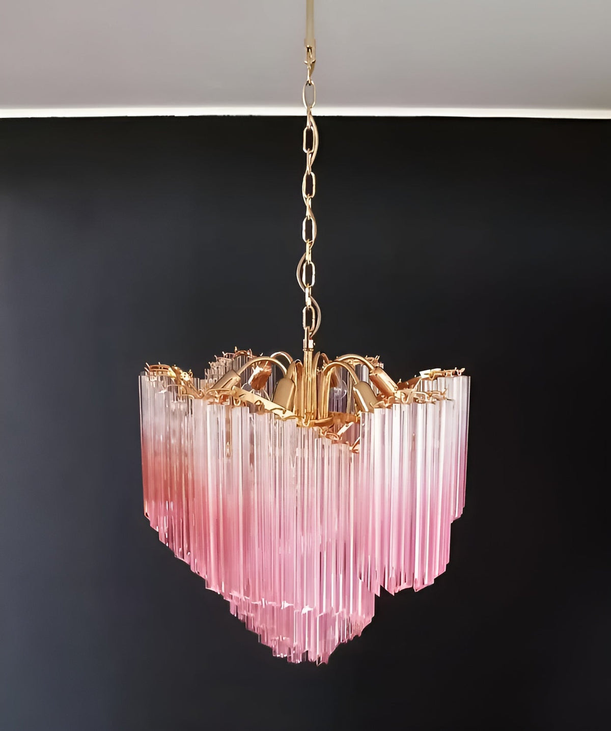 Evmararae Kronleuchter aus Gradient-Glas