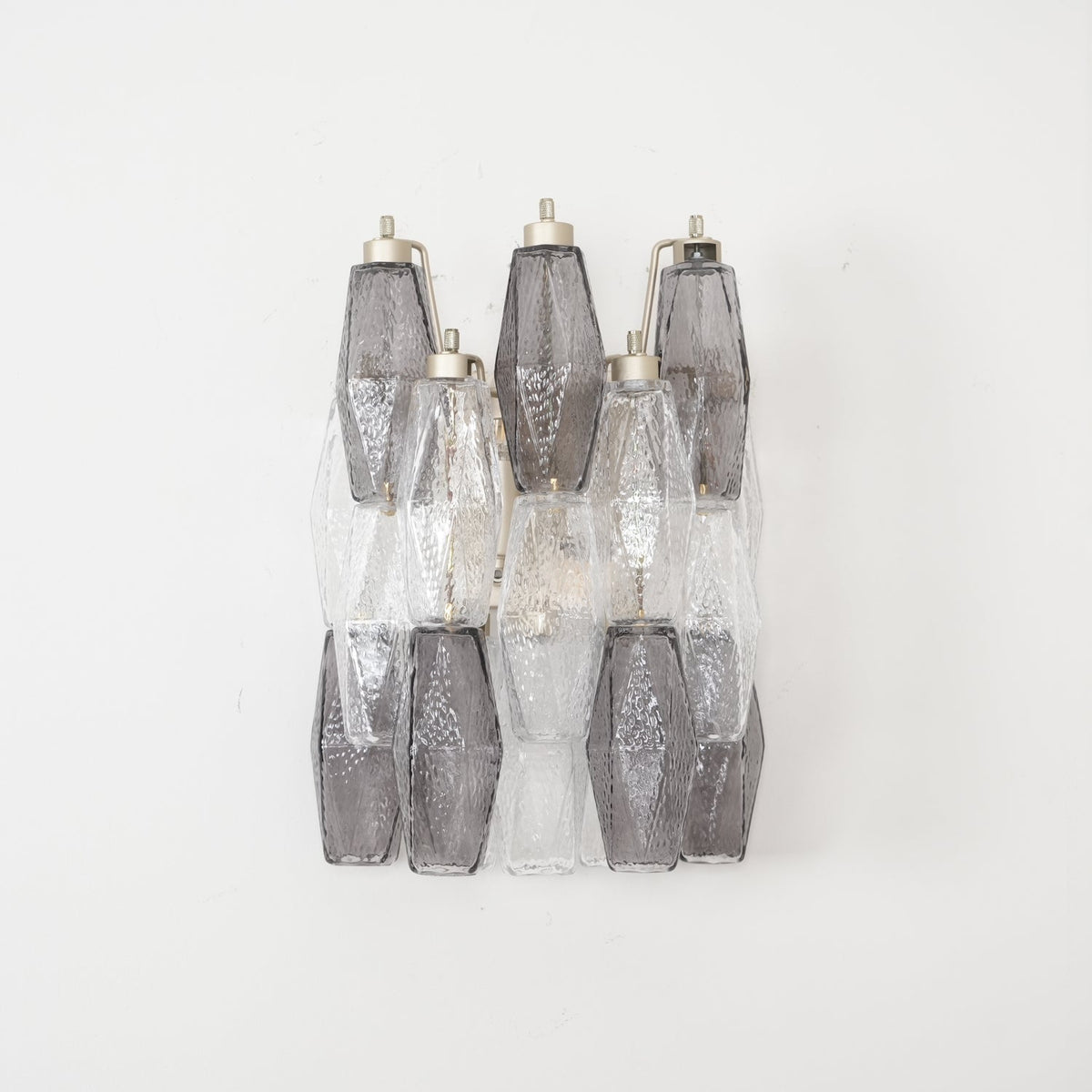 Eiruaria Wandleuchte Rhombus-Glas gestaffelt zeitgenössisch
