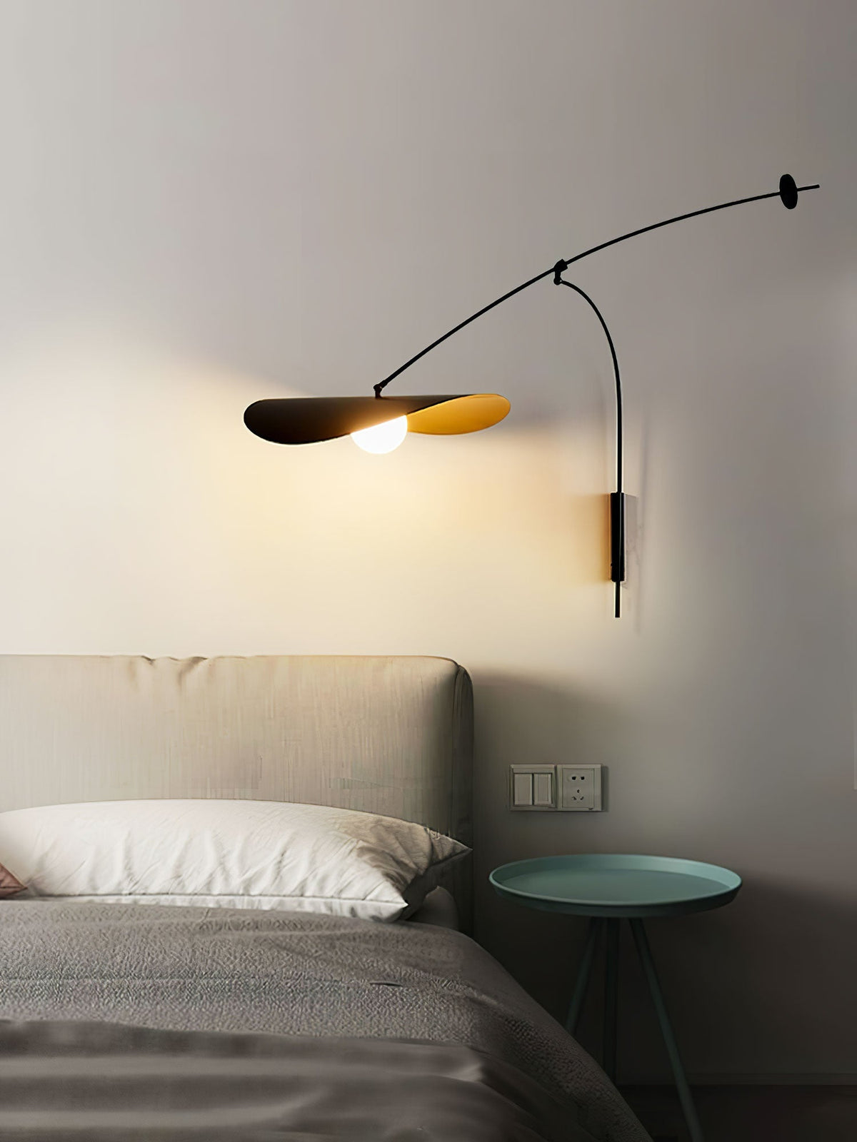 Tirove Glas Minimalistische Wandleuchte