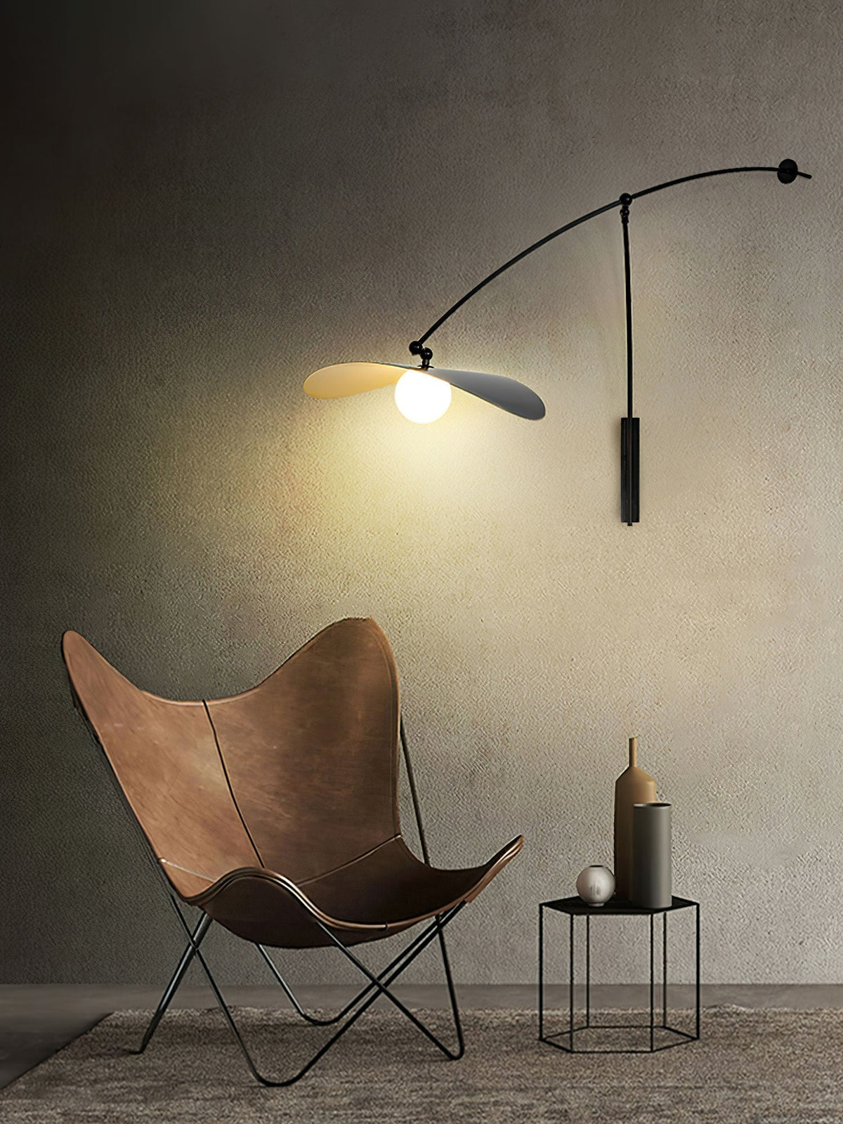 Tirove Glas Minimalistische Wandleuchte