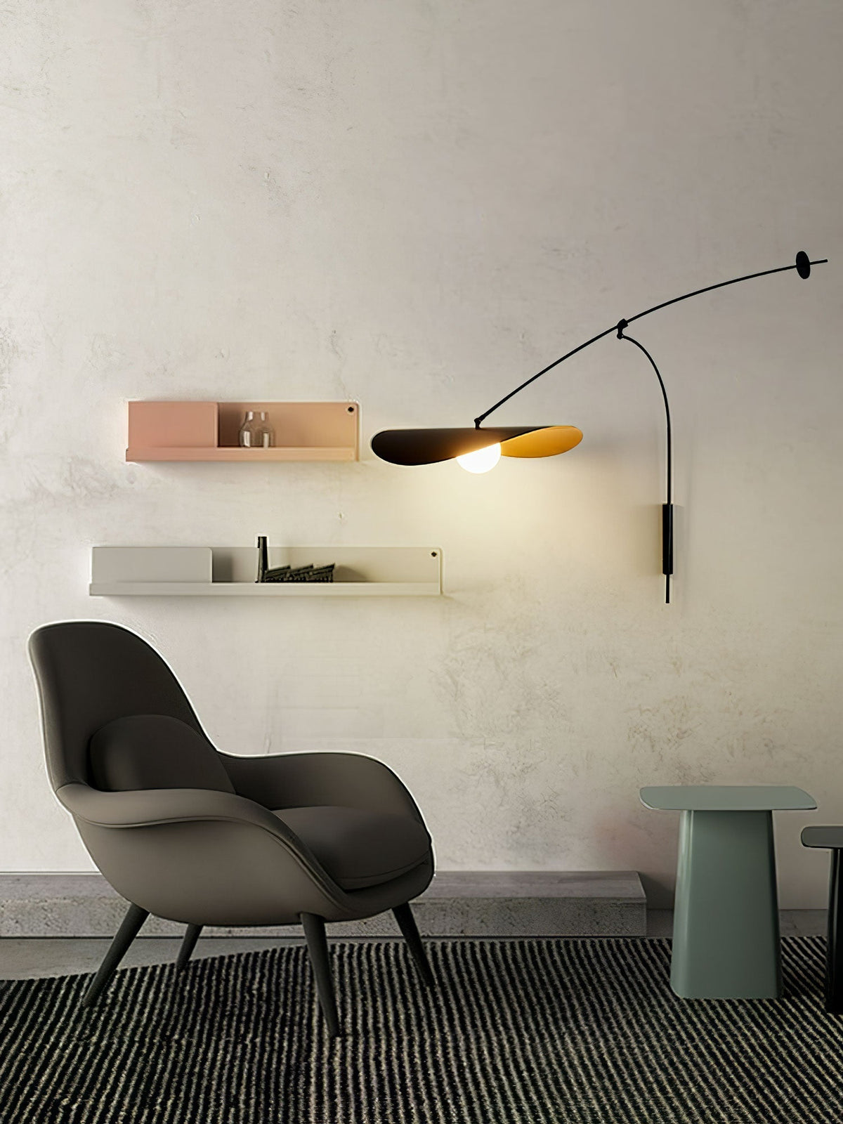 Tirove Glas Minimalistische Wandleuchte