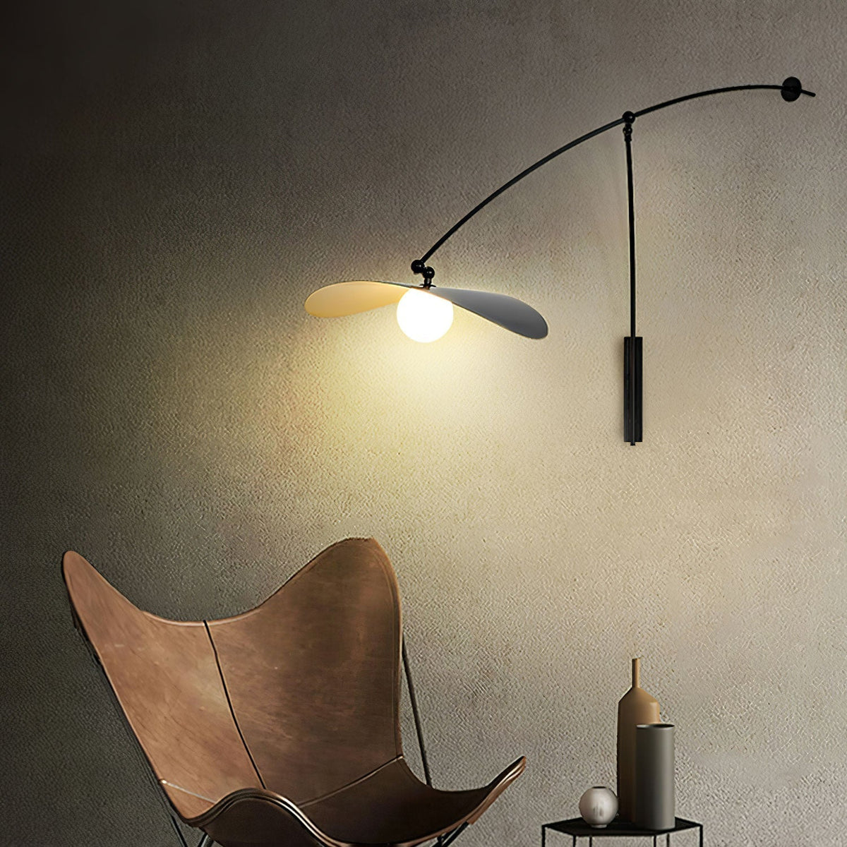 Tirove Glas Minimalistische Wandleuchte