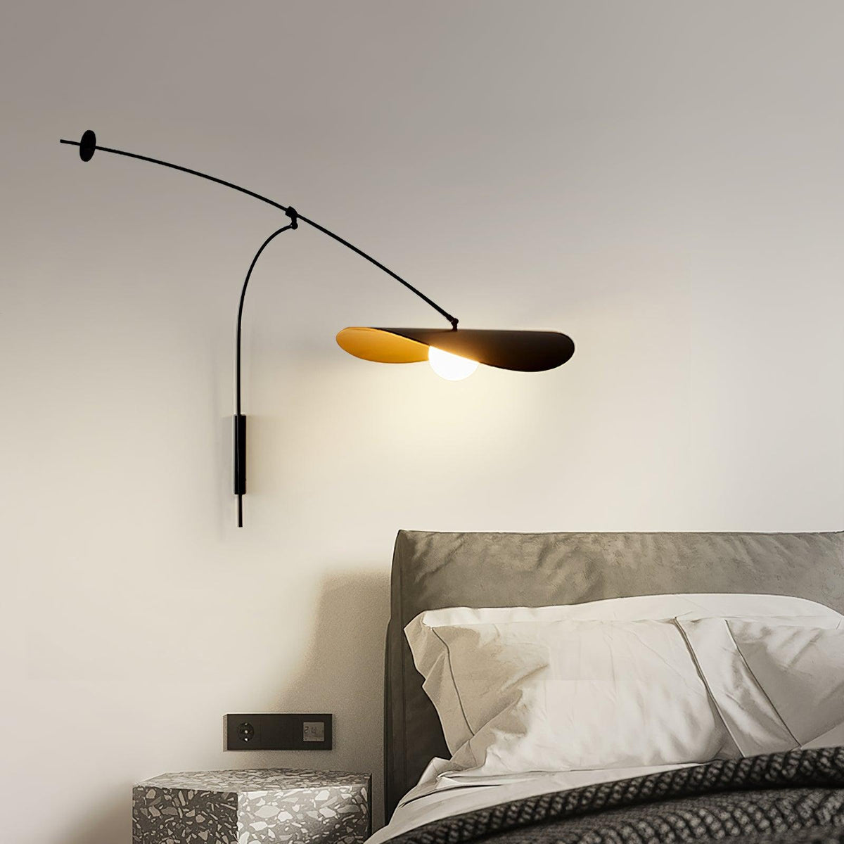 Tirove Glas Minimalistische Wandleuchte