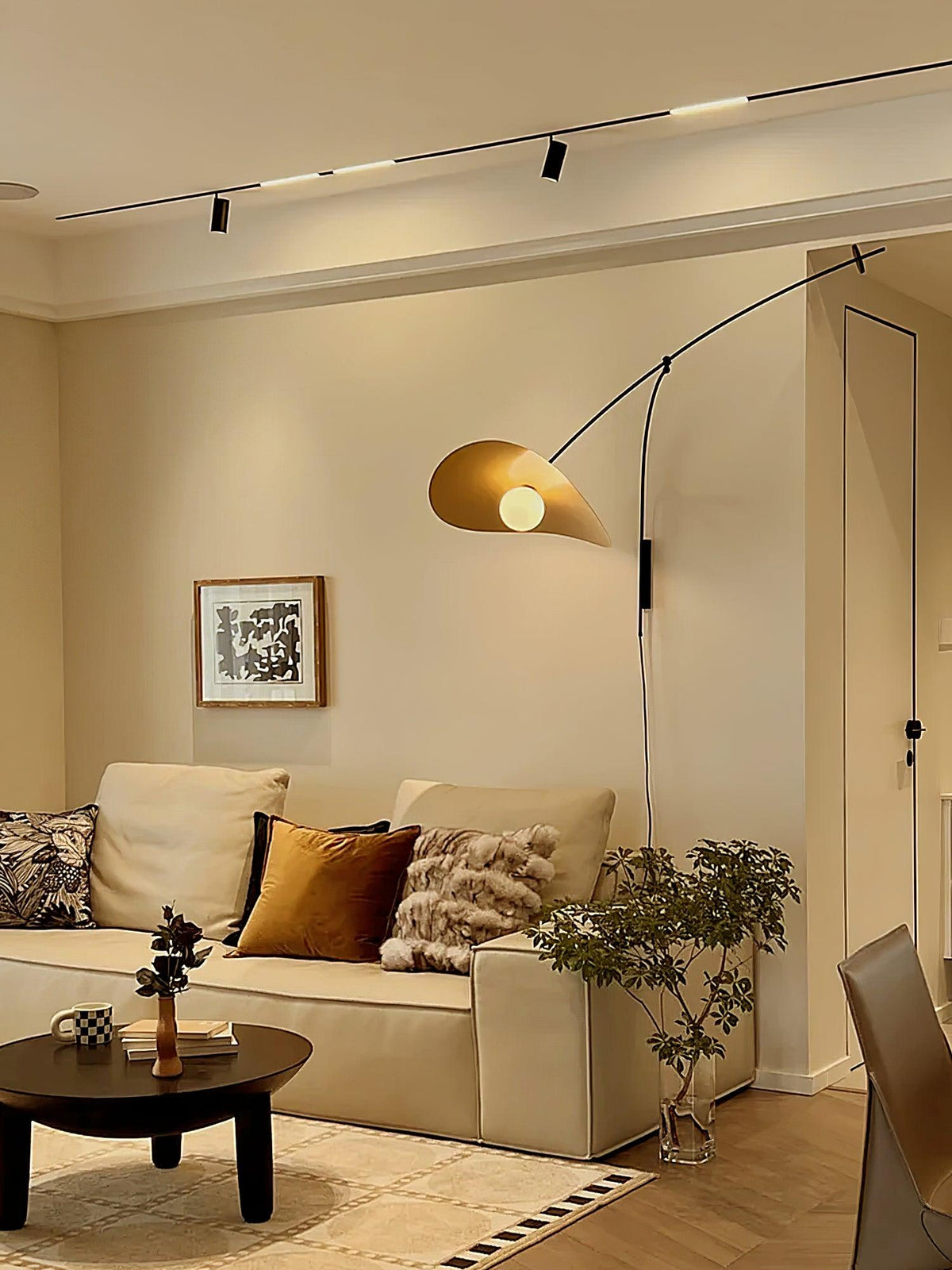 Tirove Glas Minimalistische Wandleuchte