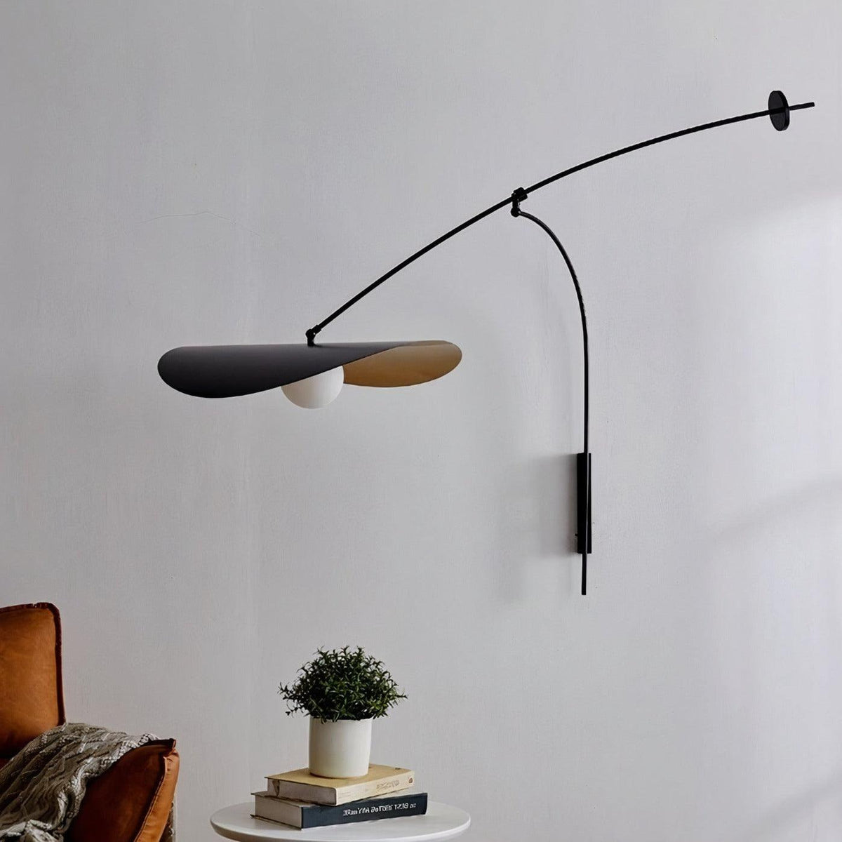 Tirove Glas Minimalistische Wandleuchte