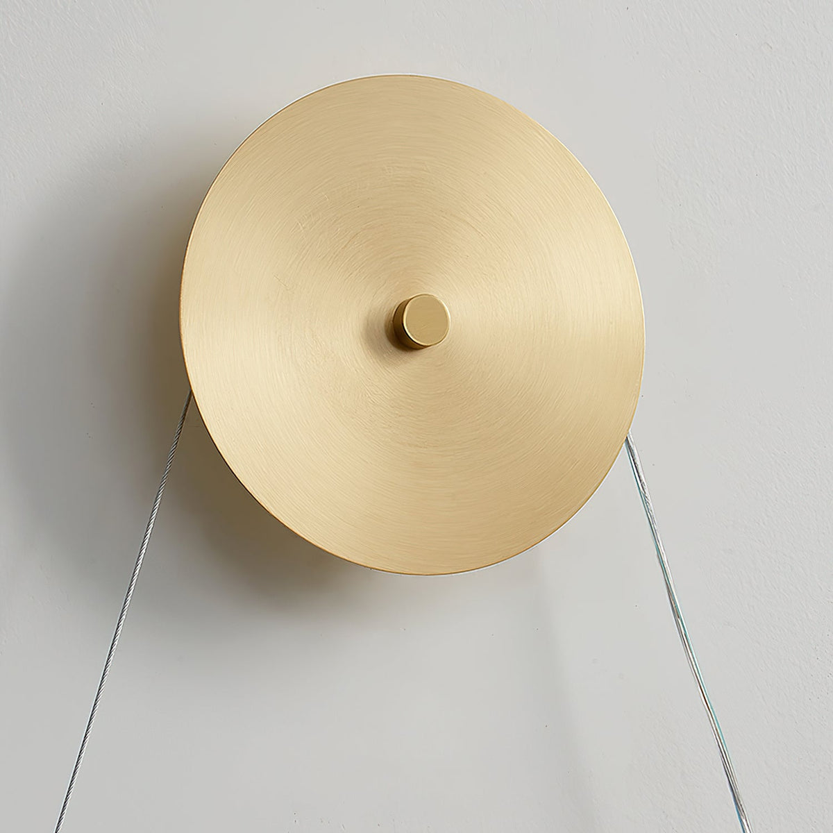 Ilirel Kunst-Ketten-Loop-Messing-Wandleuchte