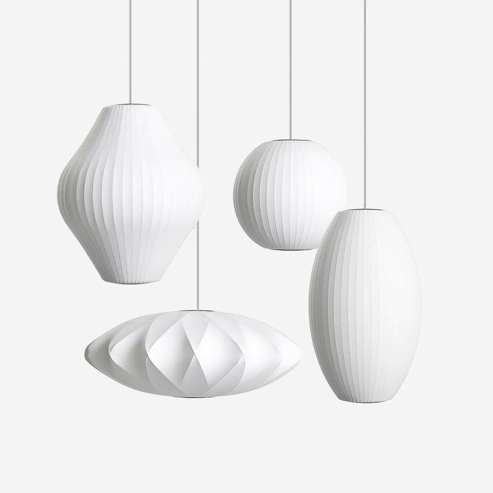 Alvaris Weiß moderne Pendelleuchte