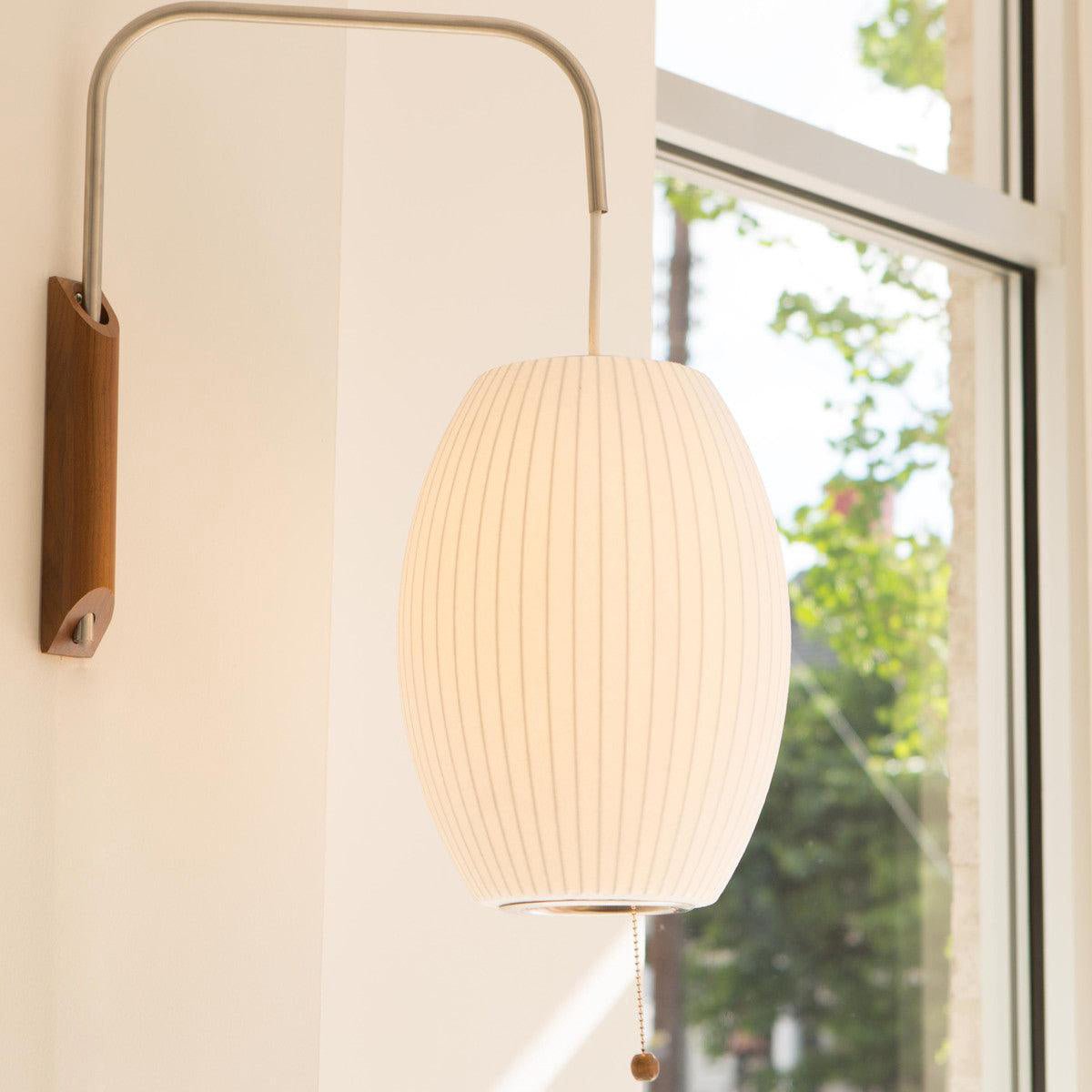 Evphael Premium nordische Kunst-Wandleuchte mit Kugel in Kieselsteinform