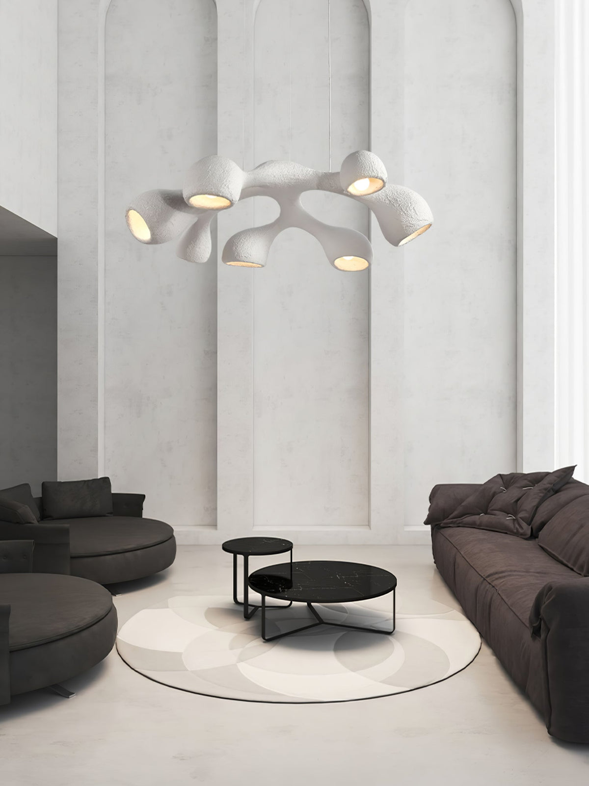 Seveny moderne Polystyrol-Pendelleuchte