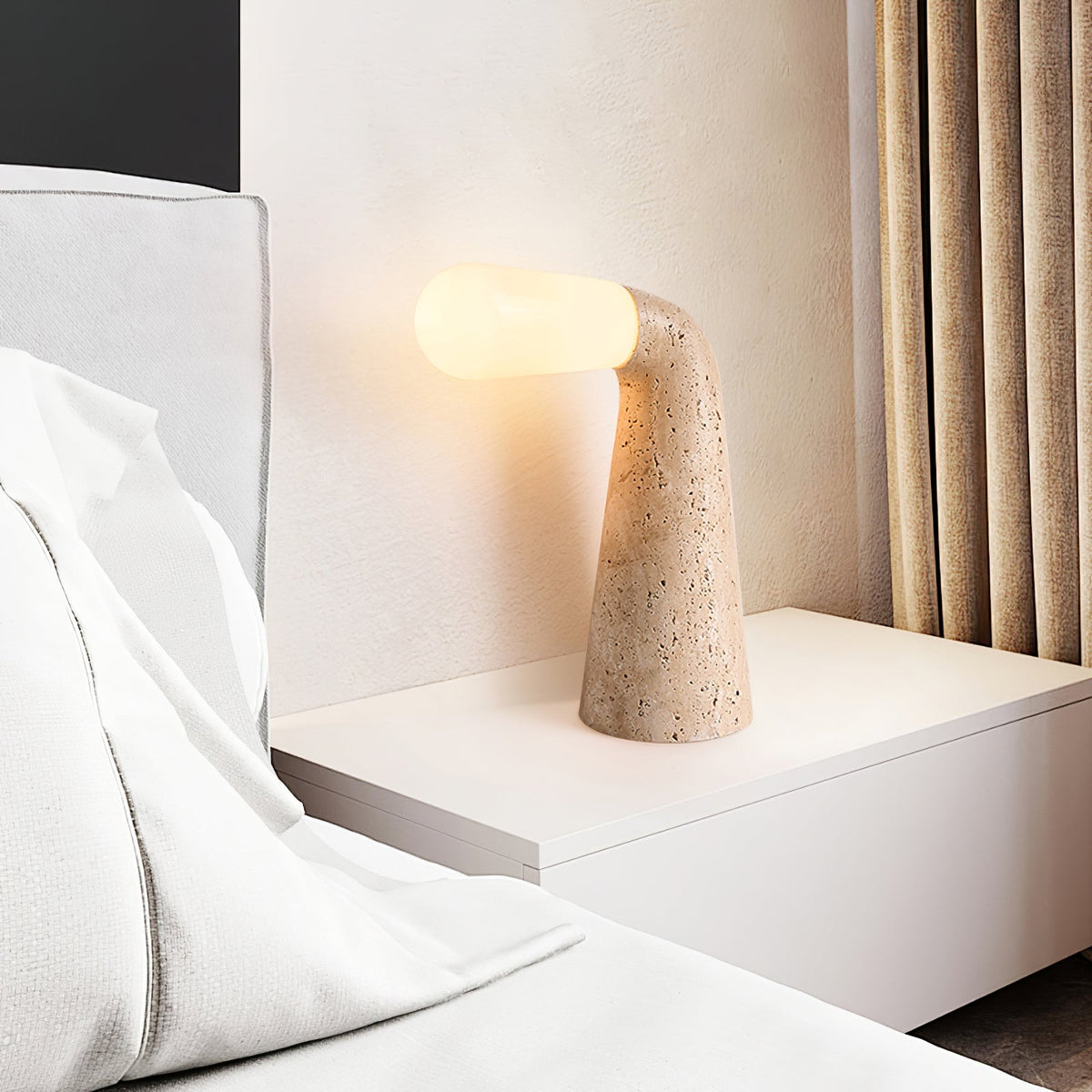 Noreette Travertine Tischleuchte