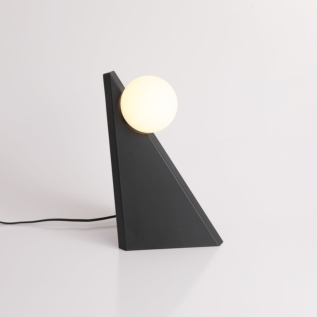 Nixie Geometrische Glas-Tischleuchte