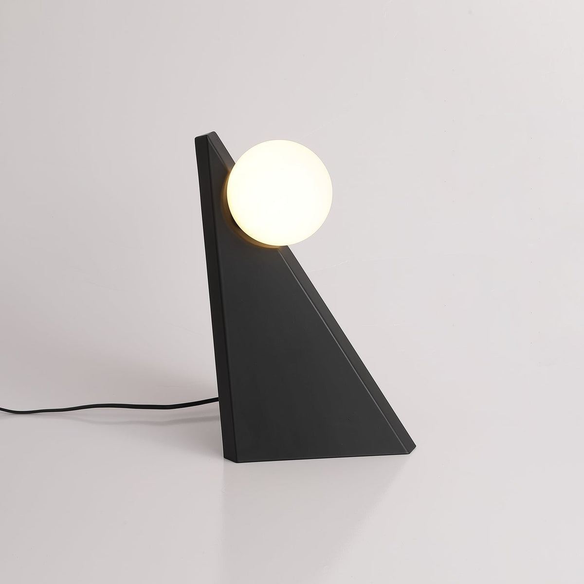 Nixie Geometrische Glas-Tischleuchte