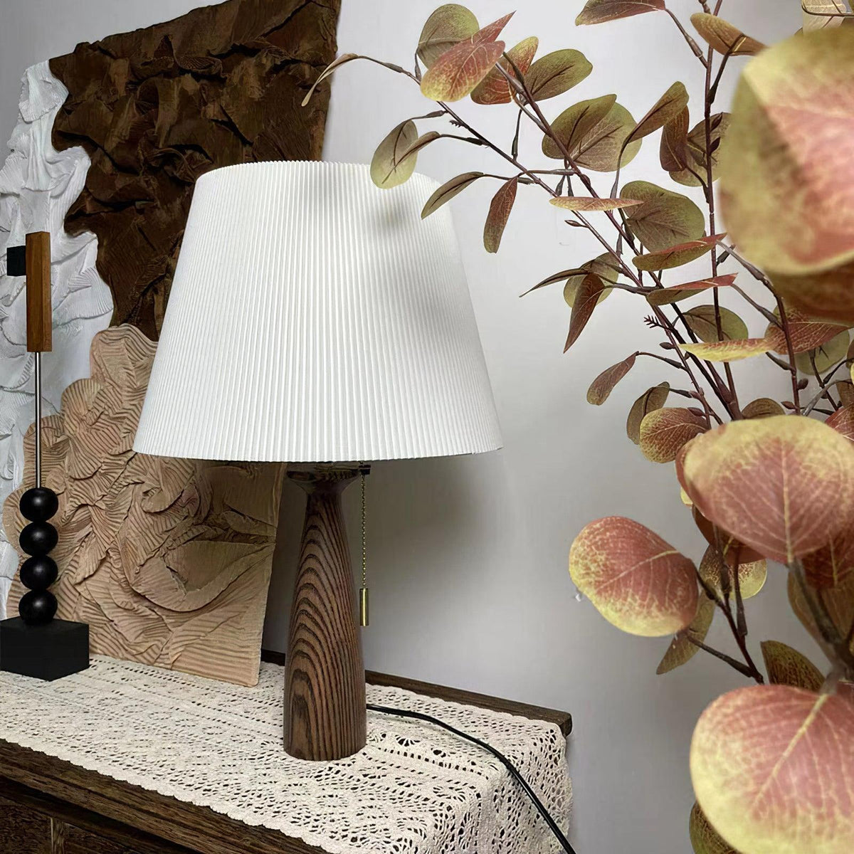 Soma Tischlampe Nora aus Holz
