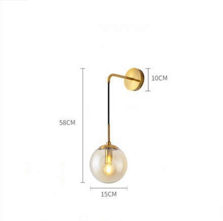 Valentina Modern LED Wandleuchten Innen Schwarz Ess/Wohnzimmer Glas