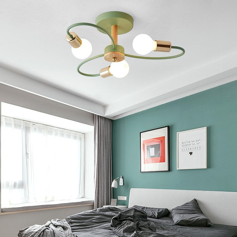 Arisha Arisha LED Deckenleuchte Wohnzimmer/Arbeitszimmer Metall
