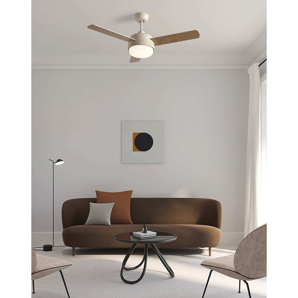 Cirareon Deckenventilator mit Beleuchtung