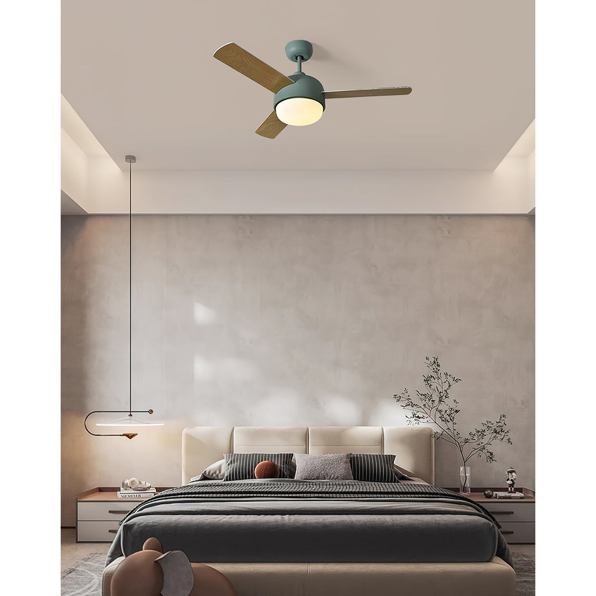 Cirareon Deckenventilator mit Beleuchtung
