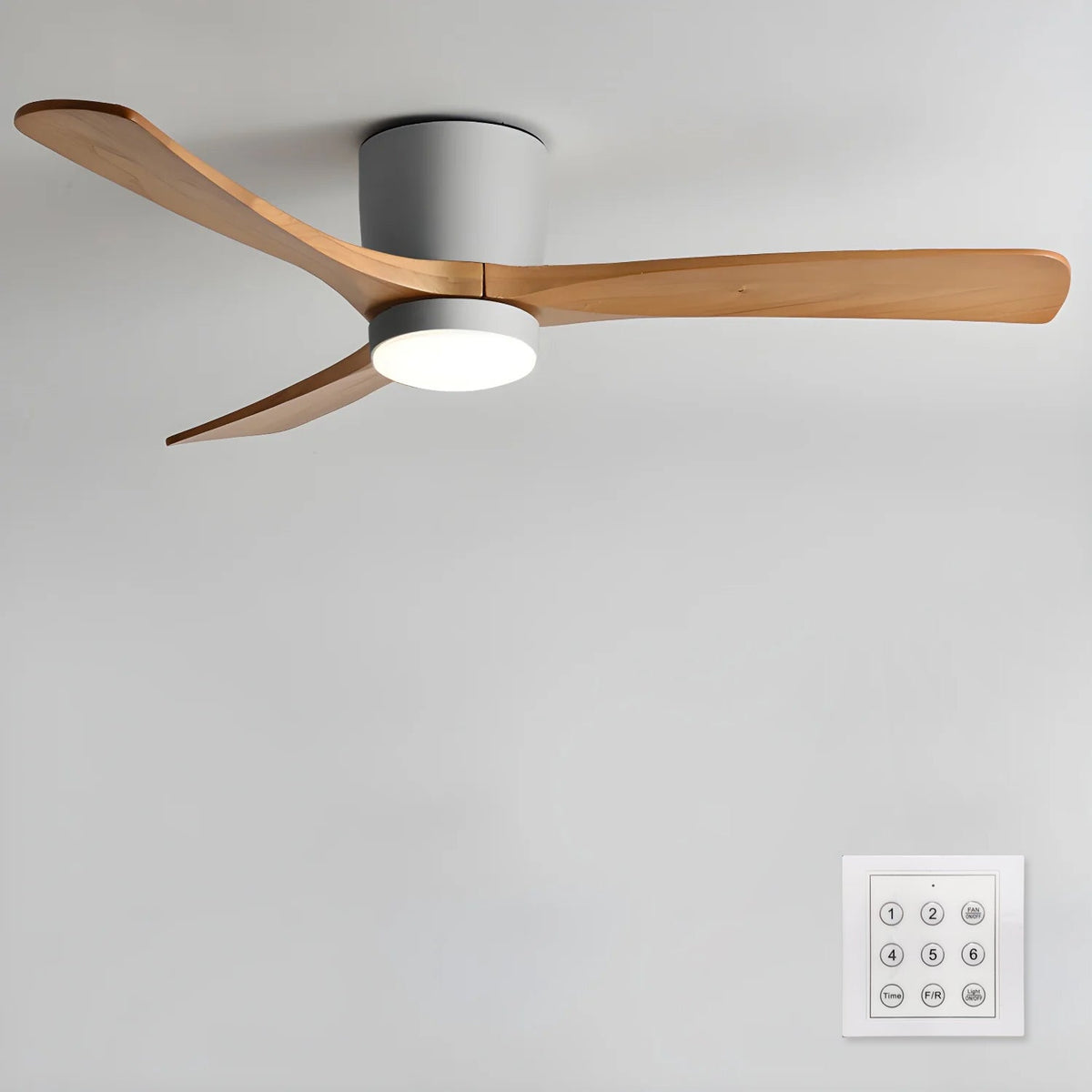 Elaerine Deckenventilator mit Beleuchtung