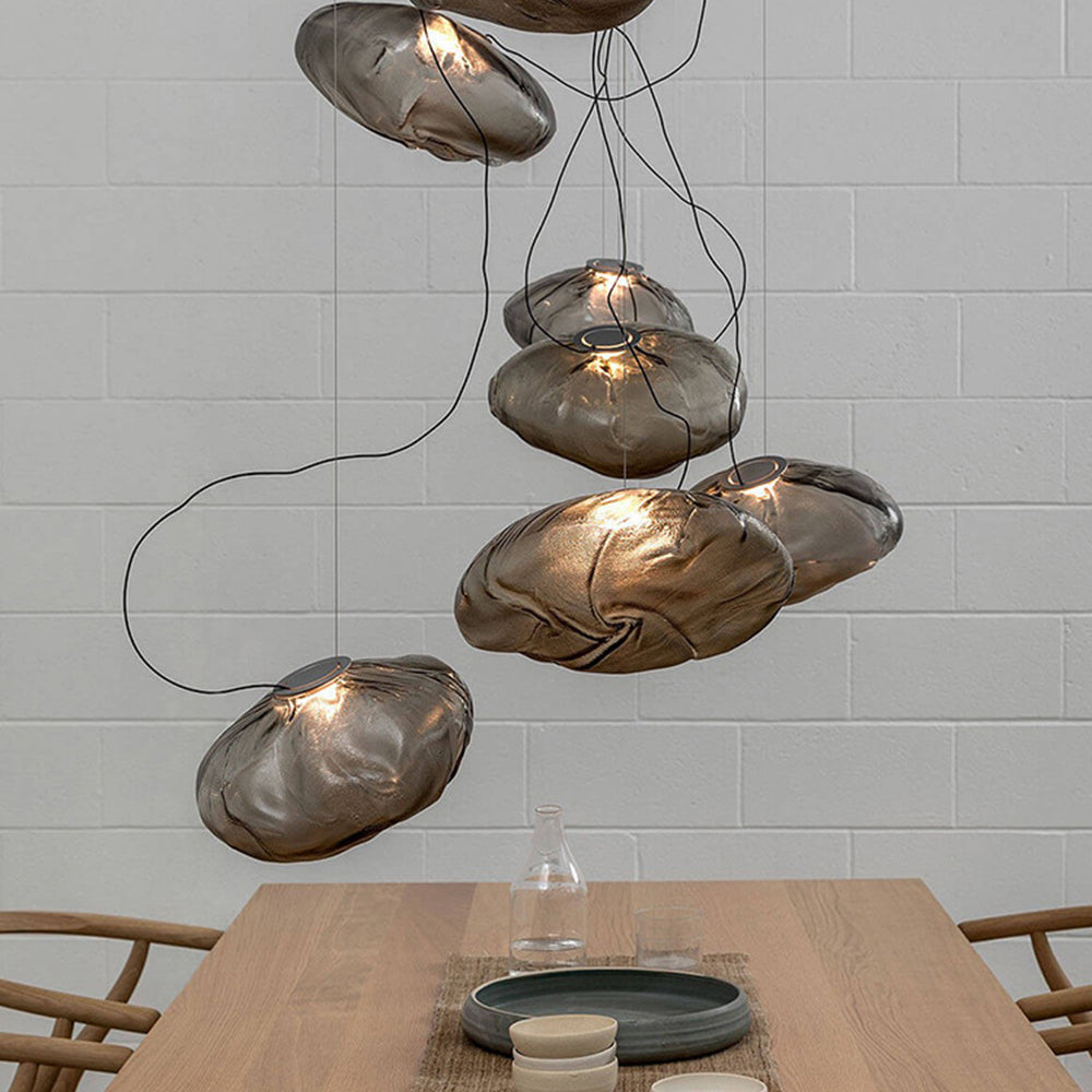 Arisha Minimalistisch Blase Pendelleuchte Glas Wohnzimmer Esszimmer