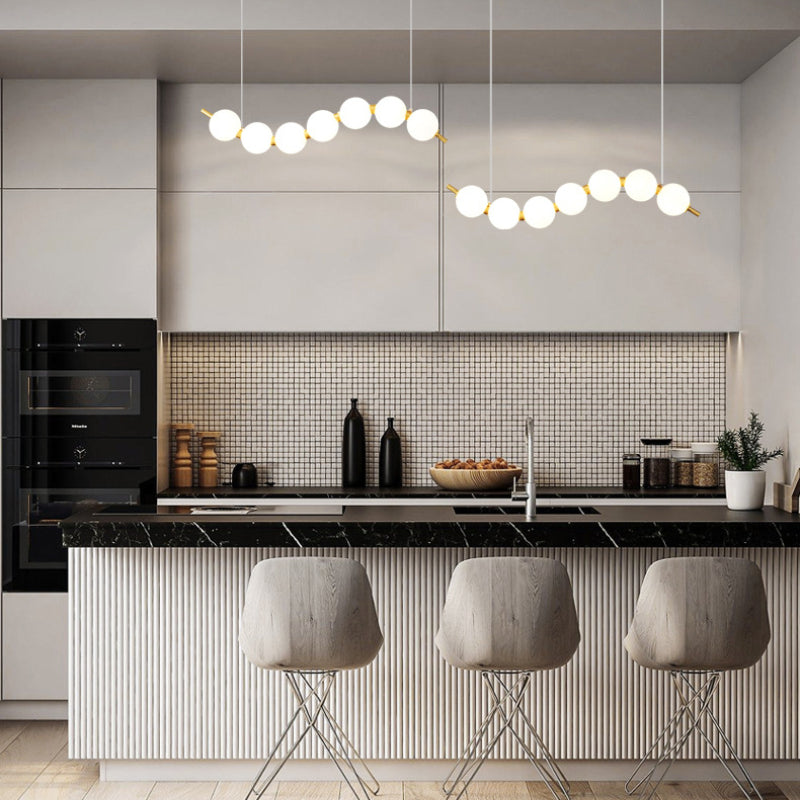 Arisha Mode LED Pendelleuchte Metall/Acryl Wohnzimmer/Küche