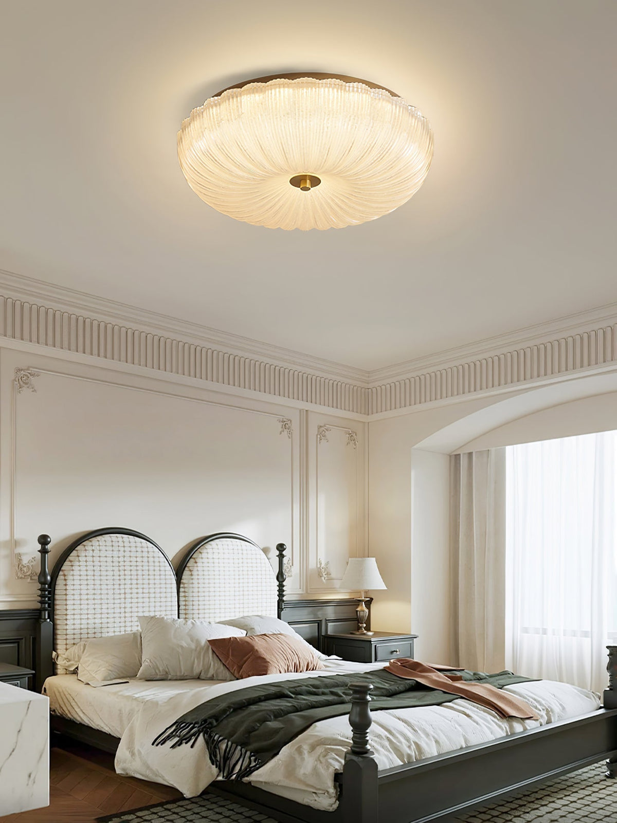 Sirixel Glas elegante Wandleuchte