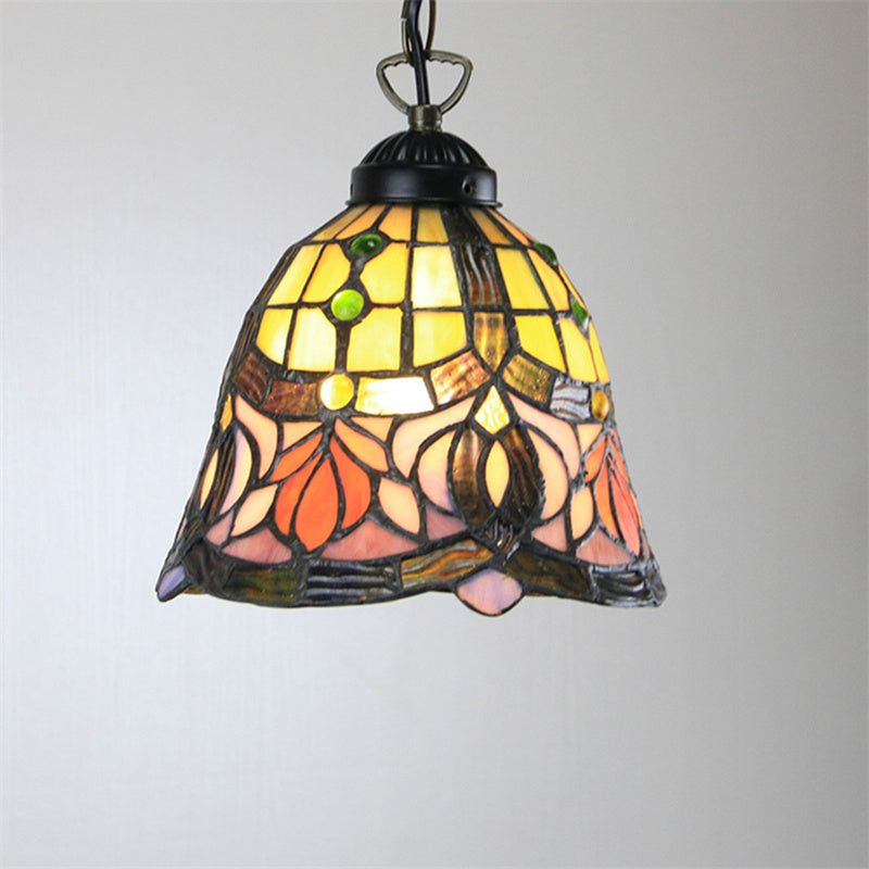 Arisha Cottage LED Pendelleuchte Metall Glas Wohnzimmer/Schlafzimmer
