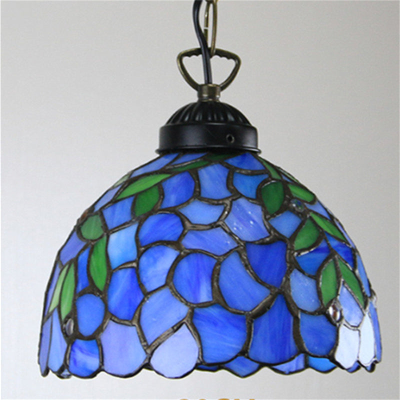 Arisha Cottage LED Pendelleuchte Metall Glas Wohnzimmer/Schlafzimmer