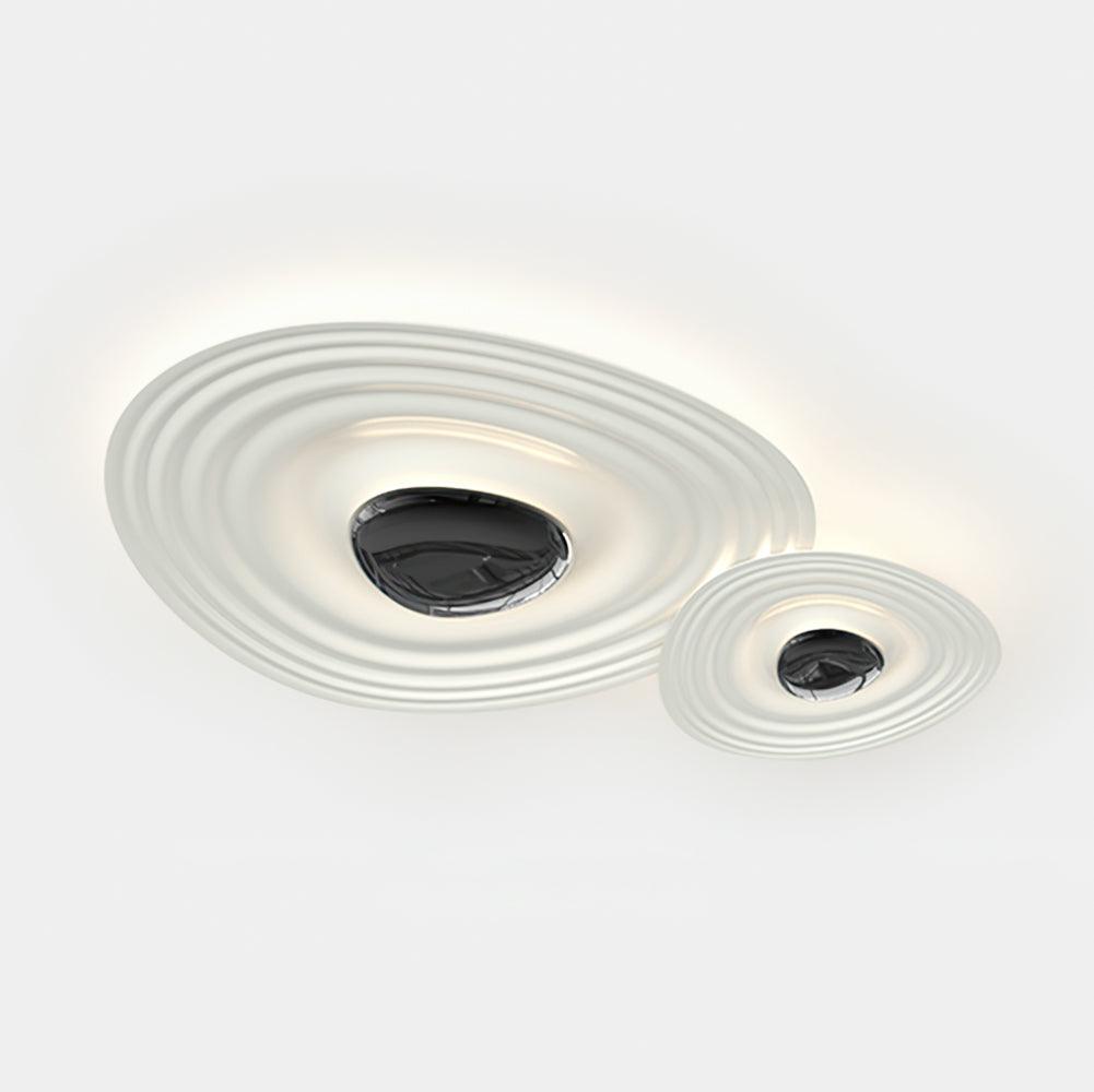 Idra Deckenleuchte Ripple Ring moderne skulpturale