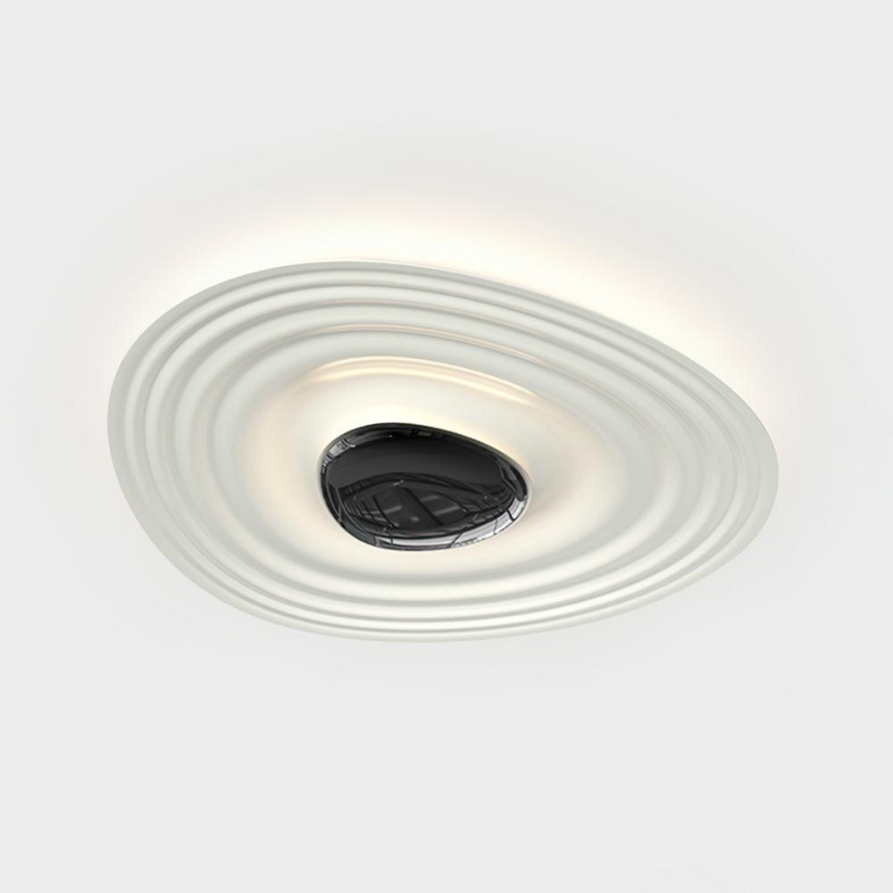 Idra Deckenleuchte Ripple Ring moderne skulpturale