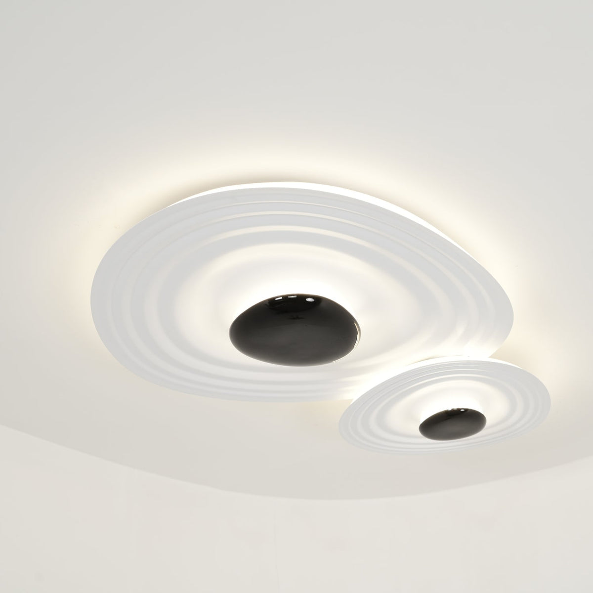 Idra Deckenleuchte Ripple Ring moderne skulpturale