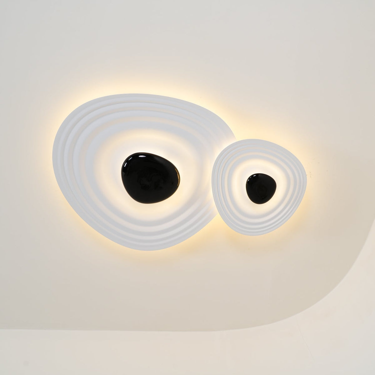 Idra Deckenleuchte Ripple Ring moderne skulpturale
