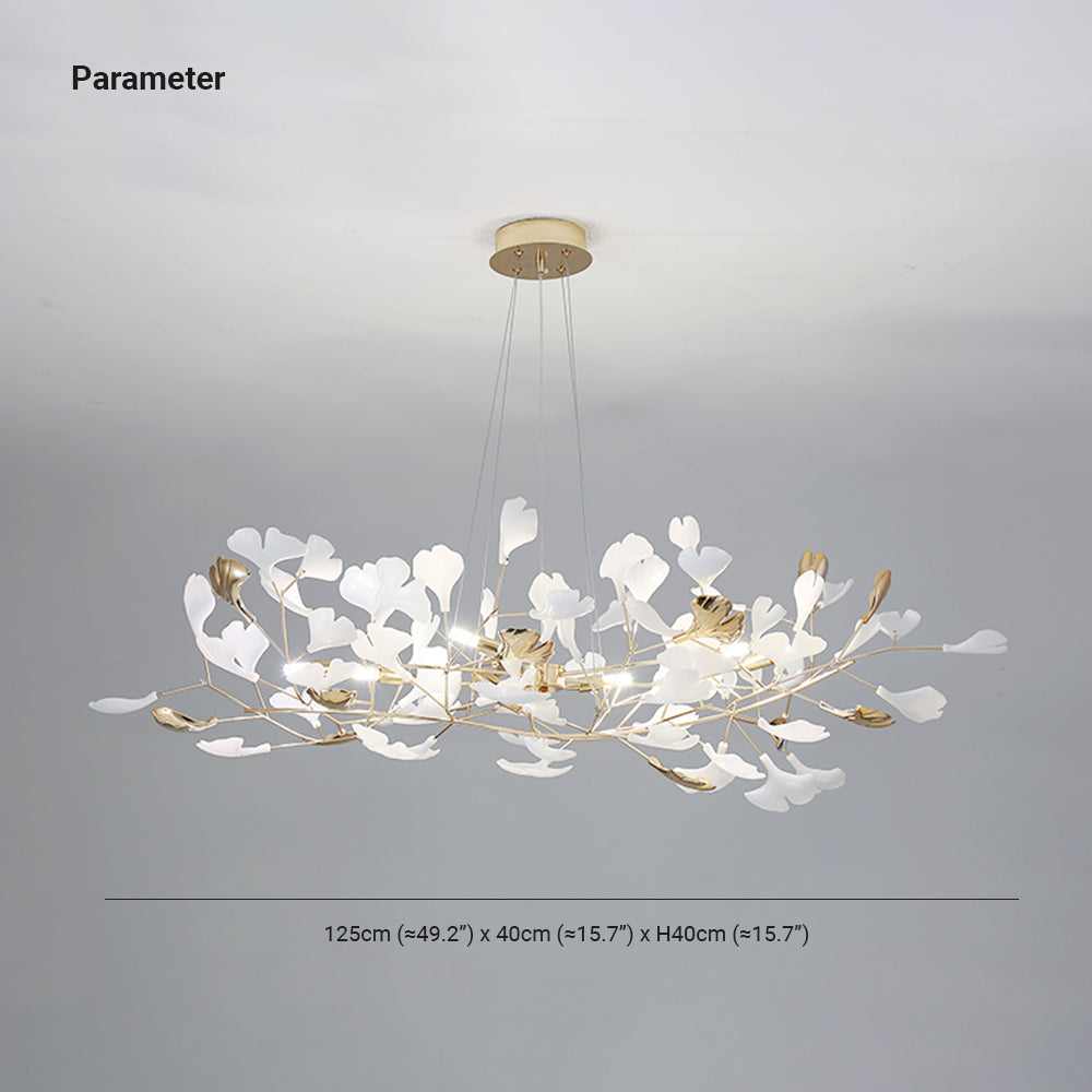Olivia Modern LED Pendelleuchte Gold Schlaf/Wohnzimmer Keramik