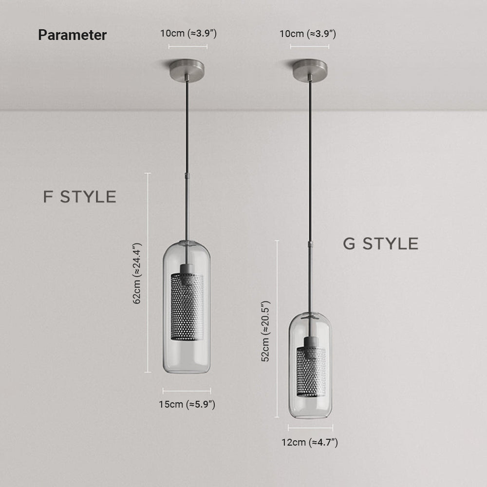 Valentina Industrie LED Pendelleuchte, Glas, Kugel, Esszimmer
