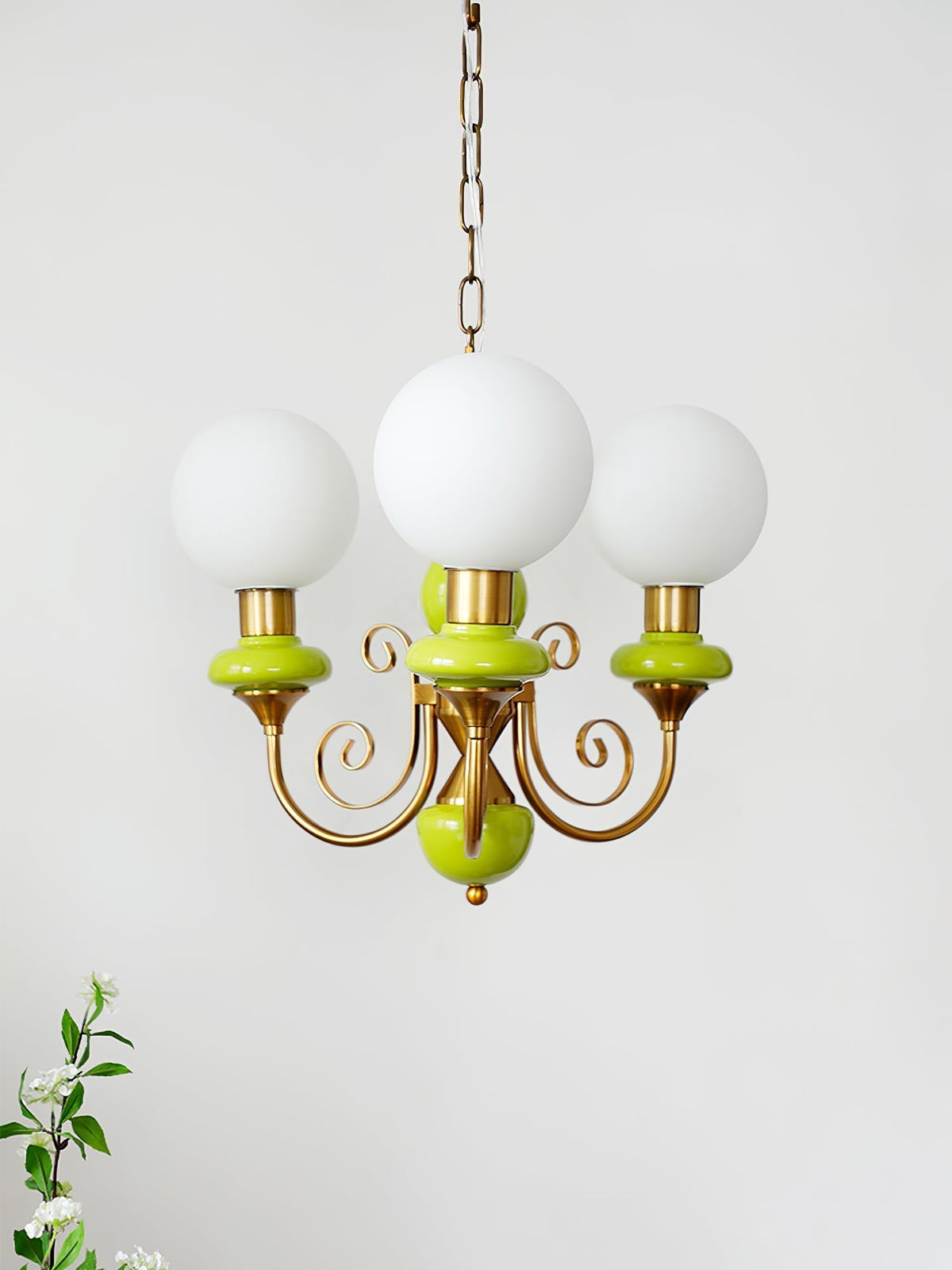 Evsolia Kronleuchter aus Glas