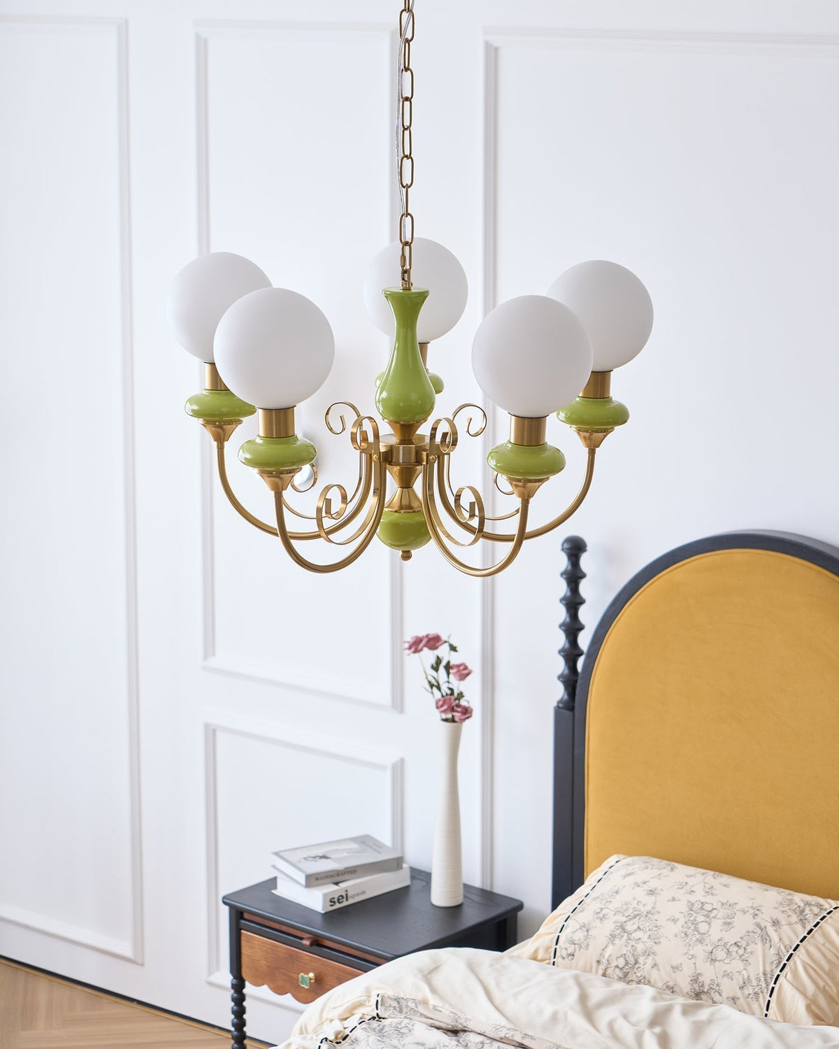 Evsolia Kronleuchter aus Glas
