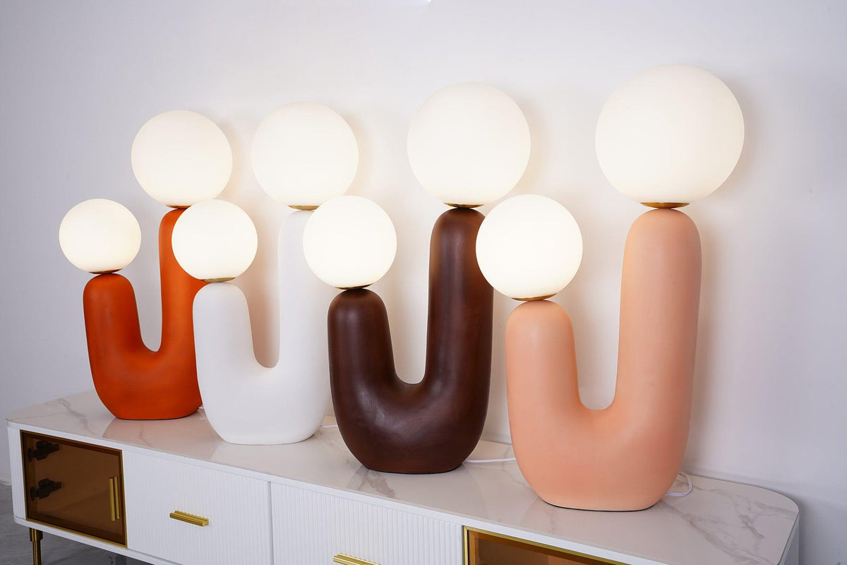 Fayorn Keramik-Tischlampe