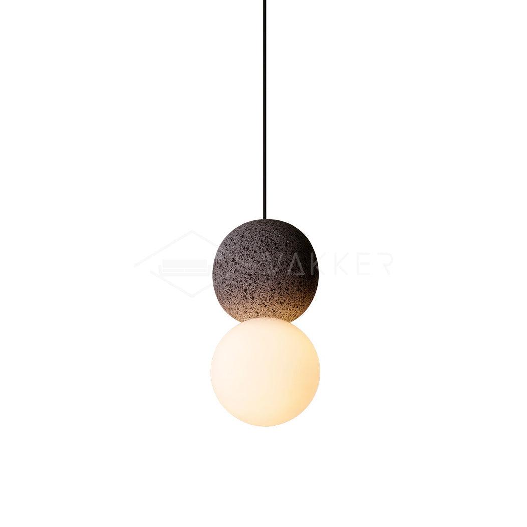 Lumorette moderne Pendelleuchte aus Zement