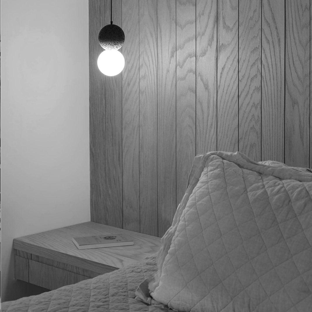 Lumorette moderne Pendelleuchte aus Zement