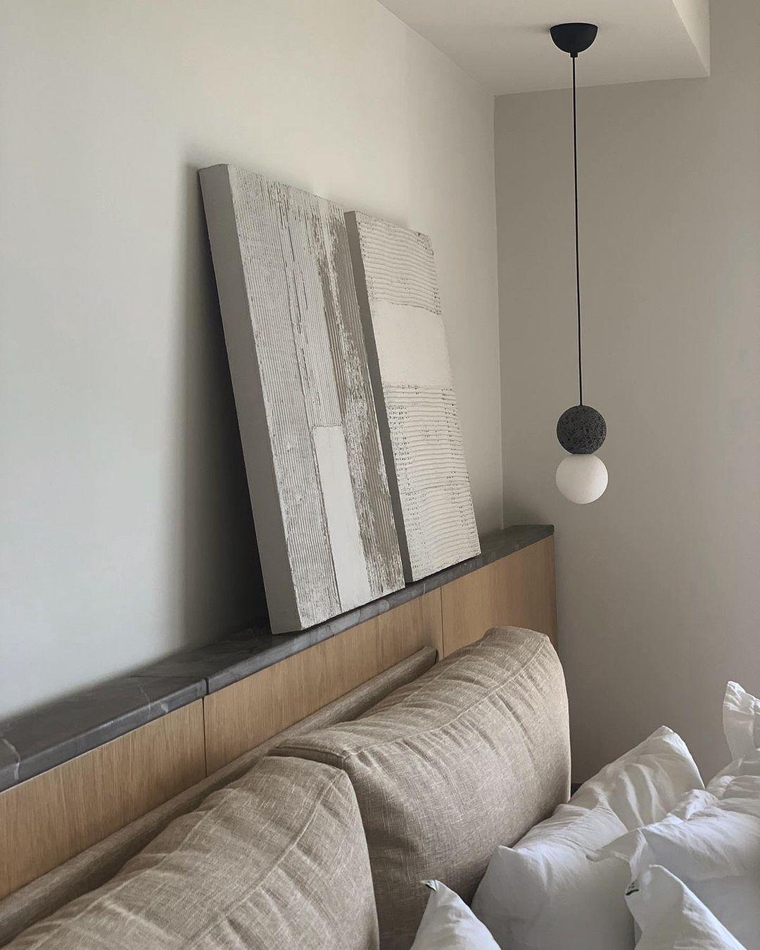 Lumorette moderne Pendelleuchte aus Zement