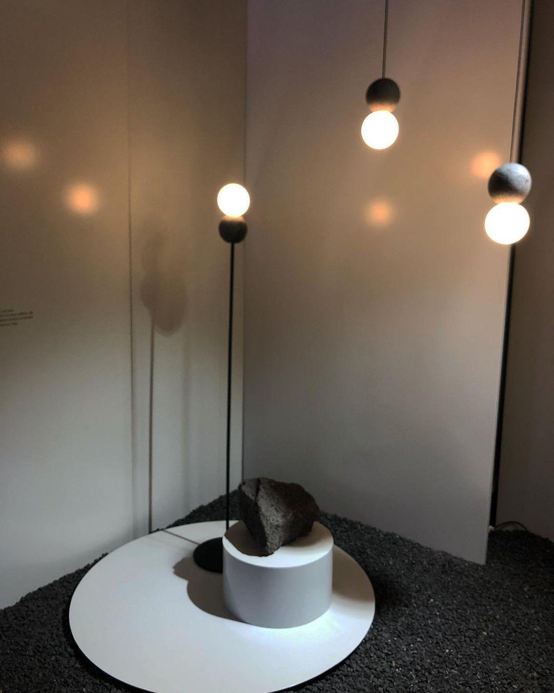 Joss Zement Minimalistische Pendelleuchte