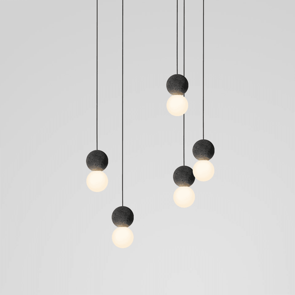 Joss Zement Minimalistische Pendelleuchte