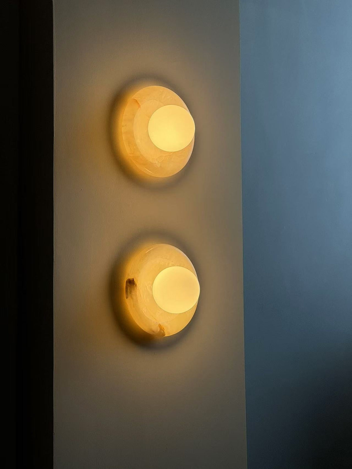 Aursilos Wandleuchte aus Jade