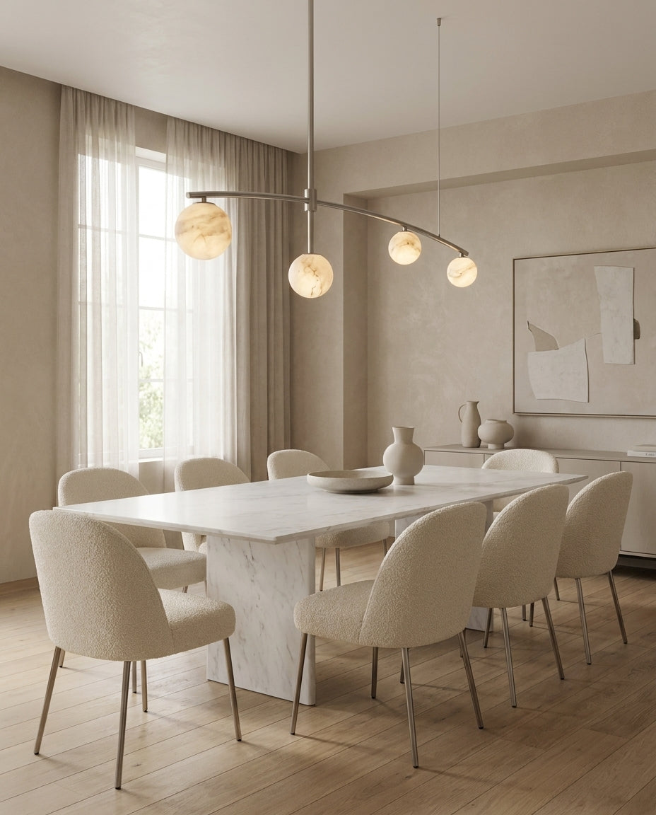 Eastvale8 Alabaster-Kronleuchter