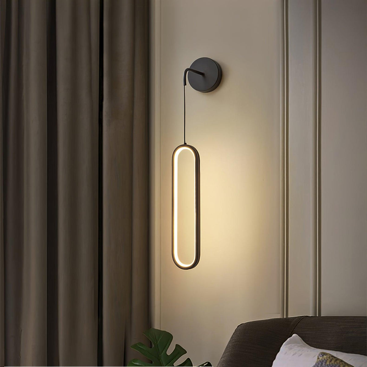 Solisenne Aven LED Messing Wandleuchte
