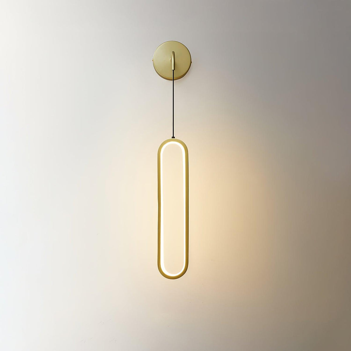 Solisenne Aven LED Messing Wandleuchte