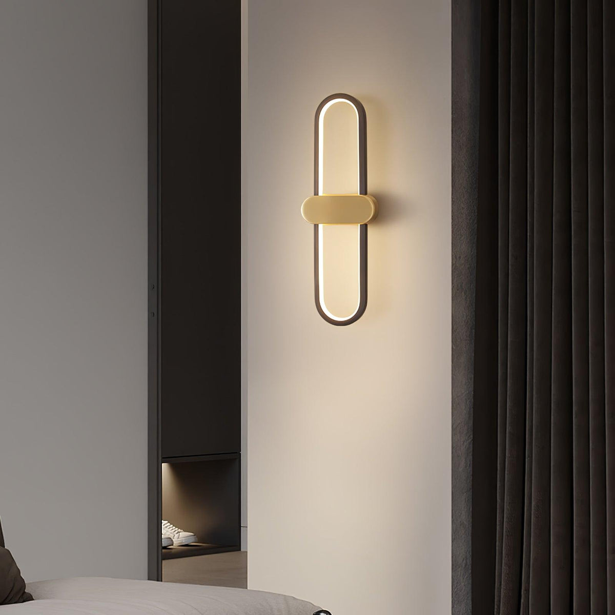Avelon Oval LED-Wandleuchte