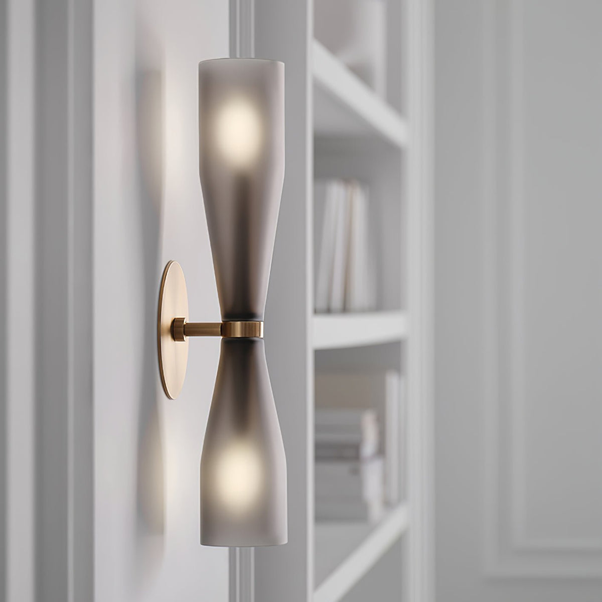Torch moderne Wandleuchte aus Glas