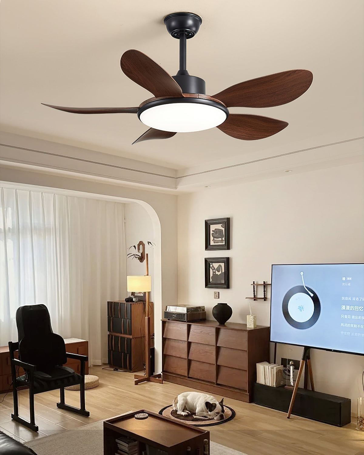 Rivivaine Deckenventilator mit Beleuchtung